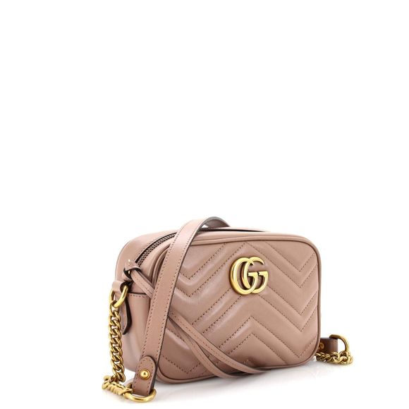 Gucci Gg Marmont Shoulder Bag Matelasse #76880G13B - Picture 2 of 7